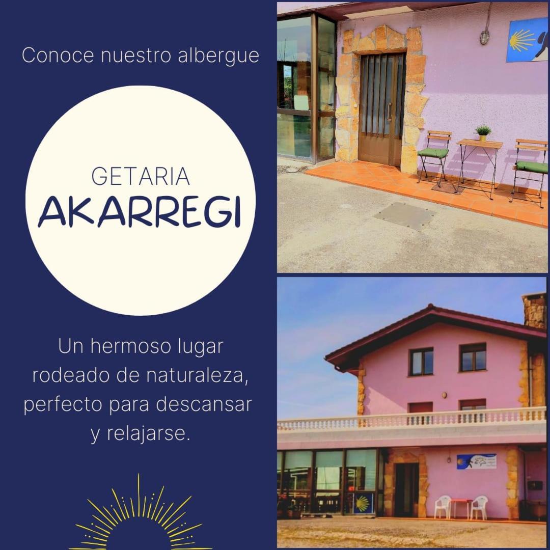 Akarregi-Kanpaia Albergue De Peregrinos 게타리아 외부 사진